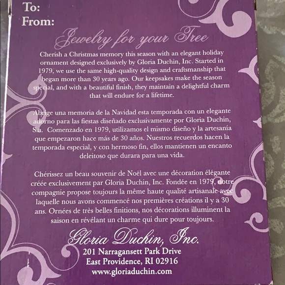 🔥3/$10 First Christmas ornament Gloria Duchin - Picture 5 of 8